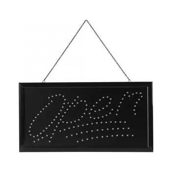 

Large Bright LED Shop Sign Board Neon Light Window Door Hang Sign Open Led Bar Sign