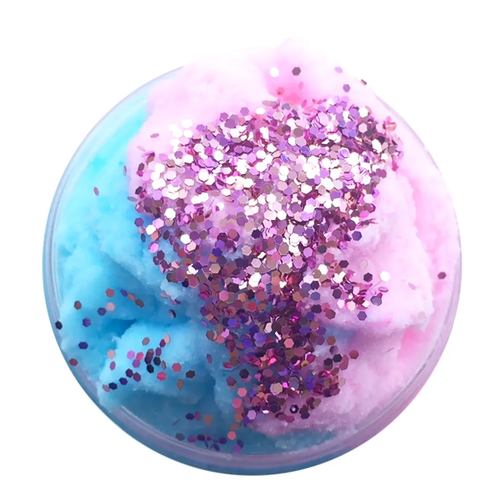 E Трансер топ цвет Squishies глина смешивания грязи облако слизи шпатлевка Ароматические стресс дети глина игрушка 9,4 - Цвет: E