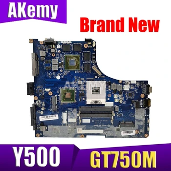 

NM-A142 For Lenovo ideapad Y500 QIQY6 NM-A142 laptop motherboard Y500 GT750 mainboard with graphics card Test