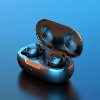 

YKZ TWS Wireless Bluetooth 5.0 Earphone Sport Headphones In Ear Portable HiFi Stereo Sound Charging in Box Mobile Phone Earphone