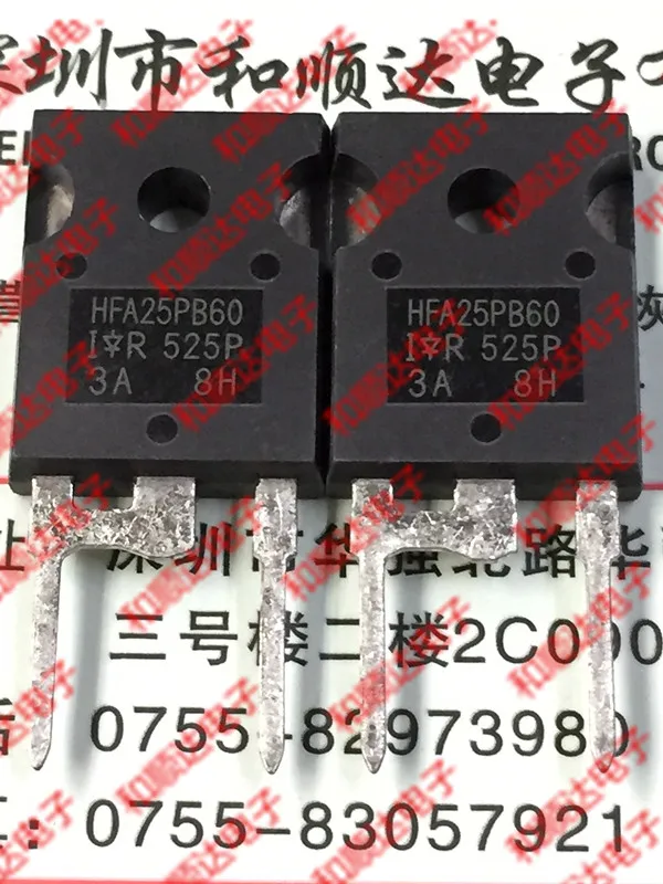 10 шт./лот HFA25PB60 новое место, чтобы-247 Быстрый 600v 25A