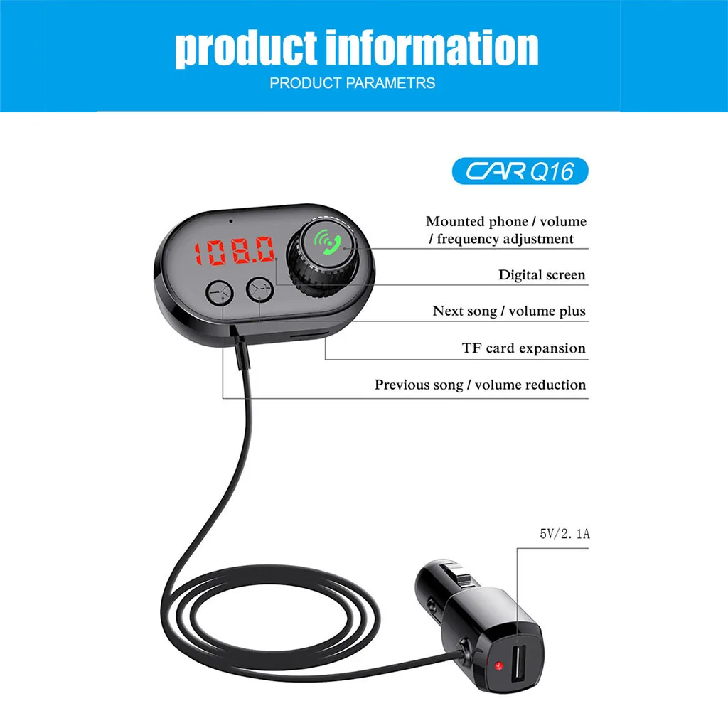 Автомобильный комплект, fm-передатчик, Bluetooth, USB, MP3 плеер с надписью и ароматом, быстро для всех типов транспортных средств