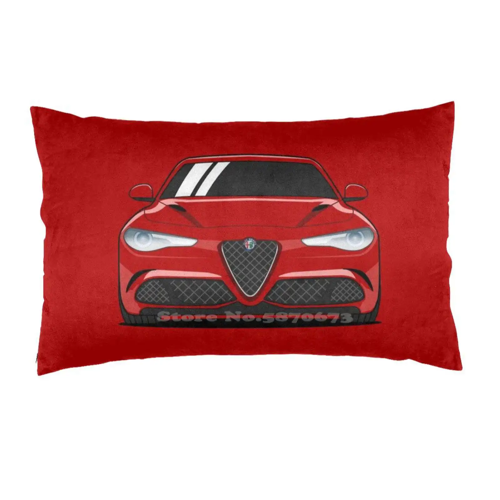 Alfa Romeo Giulia Quadrifoglio Decorativo Biancheria Da Letto Cuscini Copertura Auto Super Auto Italia Auto Italiana Alfa Romeo C4 Giulia