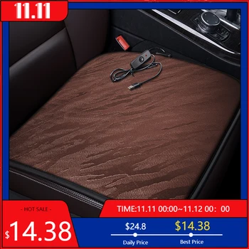 

kokololee 12V Heated car seat cover for MG all models MG7 MG6 GS ZS MG3 MG5 Winter Pad Cushions car seats styling