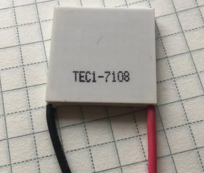 

Полупроводниковая охлаждающая пленка TEC1-07108 30*30 мм 8,5v8a медицинское косметическое лазерное оборудование