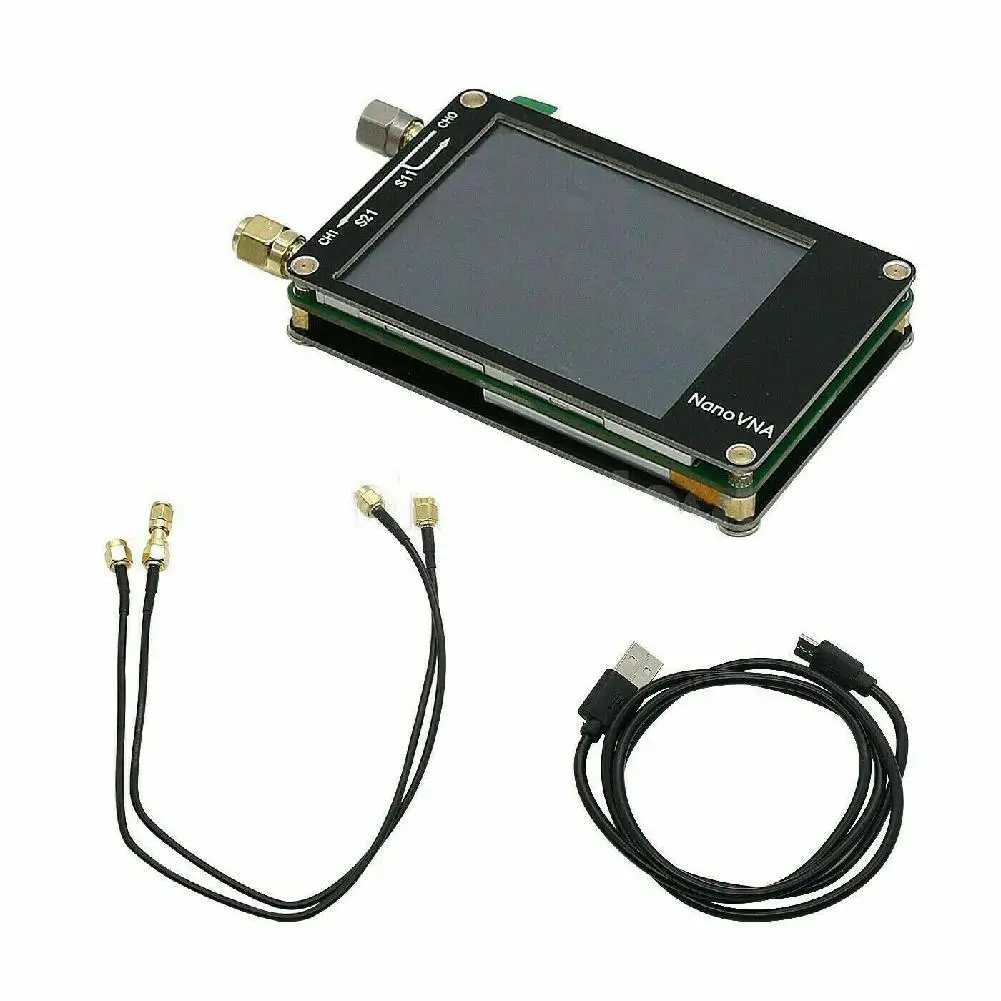 NanoVNA VNA 50KHz 900MHz антенный анализатор 2 8 дюймов LCD HF VHF UHF UV векторный сетевой