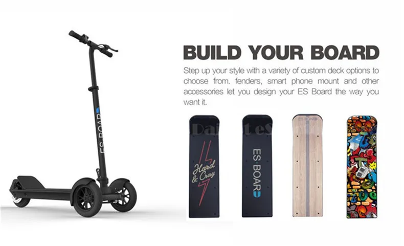 Daibot Electric Tricycle Scooter Three Wheel Electric Scooters 8.5 inch 450W T bar Esboard Folding Kick Scooter For KidsAdults (10)