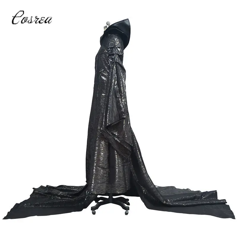 Maleficent Mistress of Evil Halloween Maleficent Cosplay Costumes Scary Horror Dress Horns Black Queen Witch Clothing