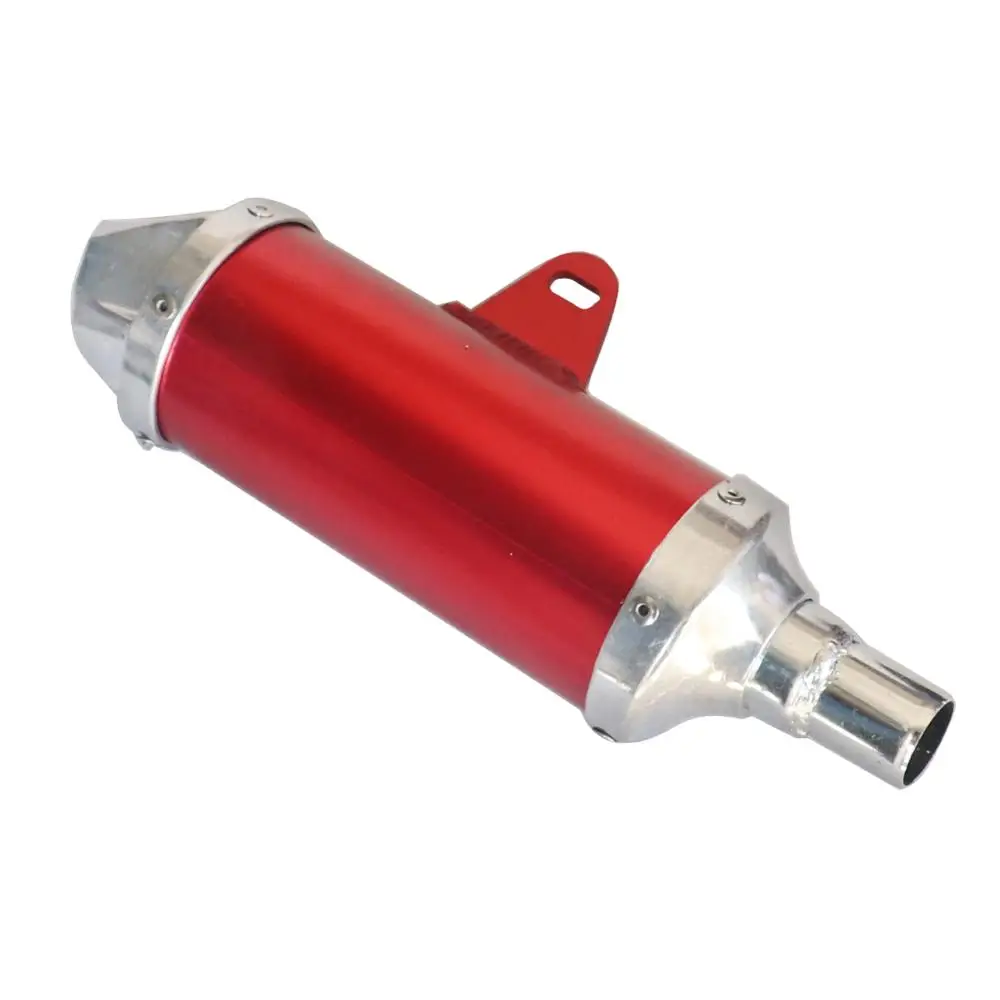 Di Alluminio Di Scarico Del Silenziatore Del Tubo Per Bbr Stile Cinese Kayo Bse Apollo Pit Bike Dirt Bike 110Cc 125Cc