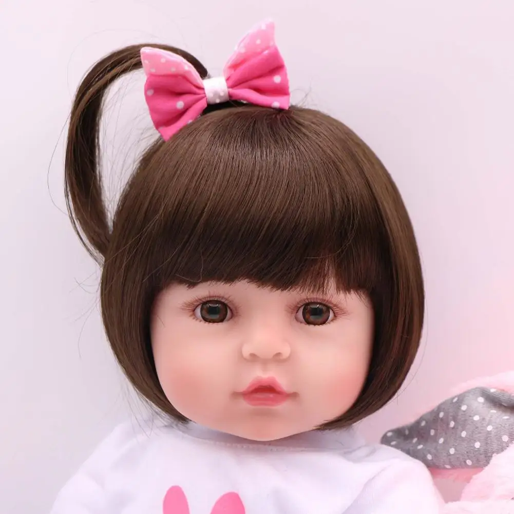 Kuulee 47 см Силиконовые Reborn Super Baby реалистичные детские Bonecas Детские куклы Bebes Reborn игрушки для детей Подарки