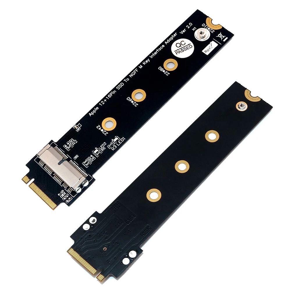Для Macbook SSD адаптер для Apple SSD адаптер для Macbook Air Pro retina 2013- SSD для M2 адаптер M Key M.2 NGFF конвертная карта