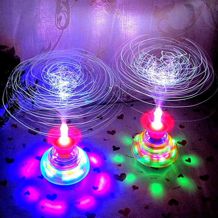 Ant Fiber flashing mini gyro Interactive Toys Mini Games Moving Electronics Kids spinner for Children |