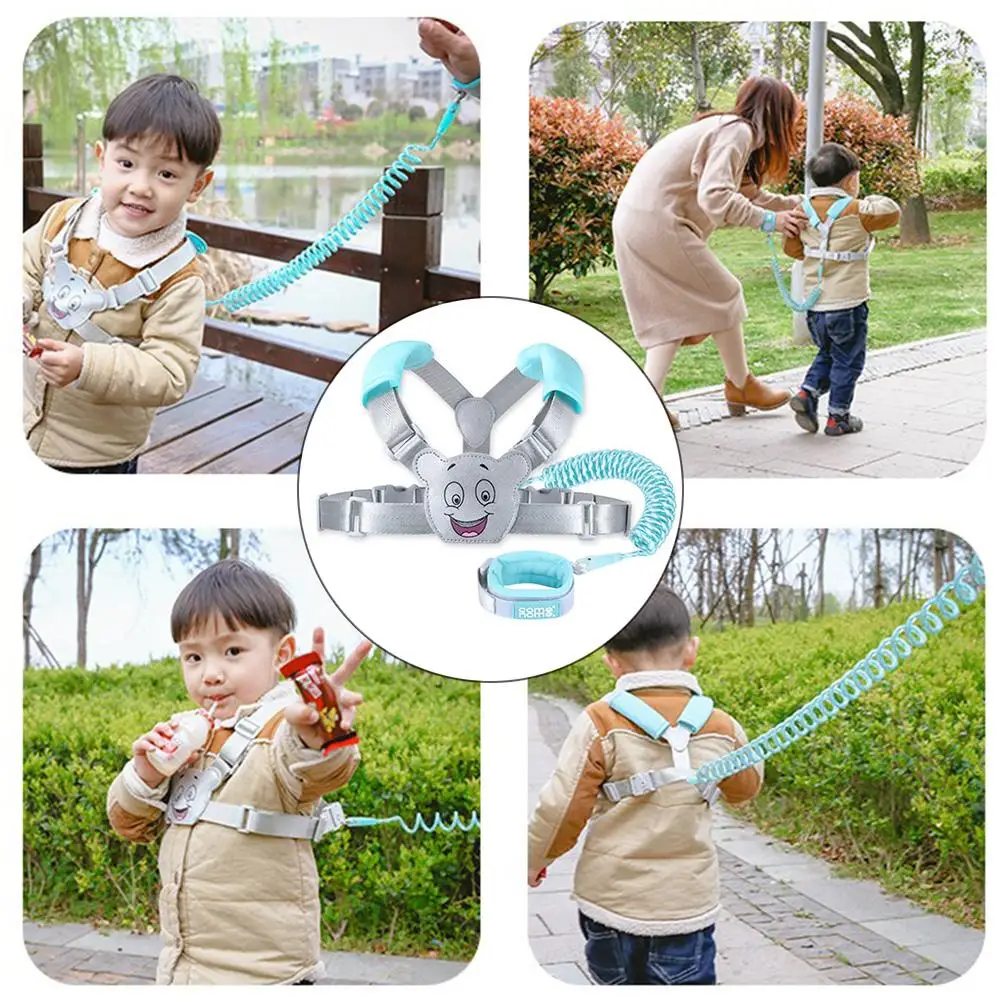 Детские, защита от потери запястья 2,5 м ремень веревка поводок для ребенка безопасности жгут Открытый Прогулки ручной ремень браслет анти-потеря