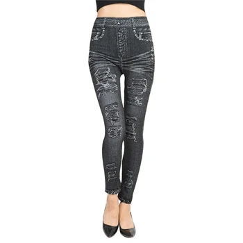 

Fashion Women Jeans Denim Female Waist Stretch Slim Sexy Pencil Pants Skinny Jeans Woman Jeans Sexy Skinny