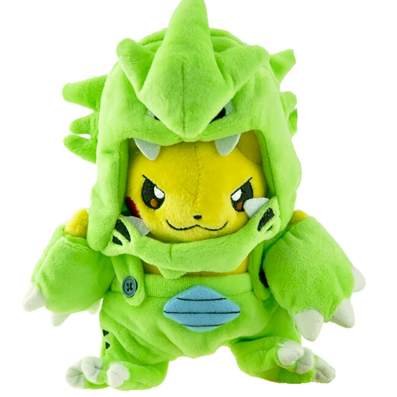 25CM 7 Styles Anime Cosplay Hydreigon Tyranitar Charizard Snorlax Peluche Plush Stuffed Toy Christmas Gift For Children