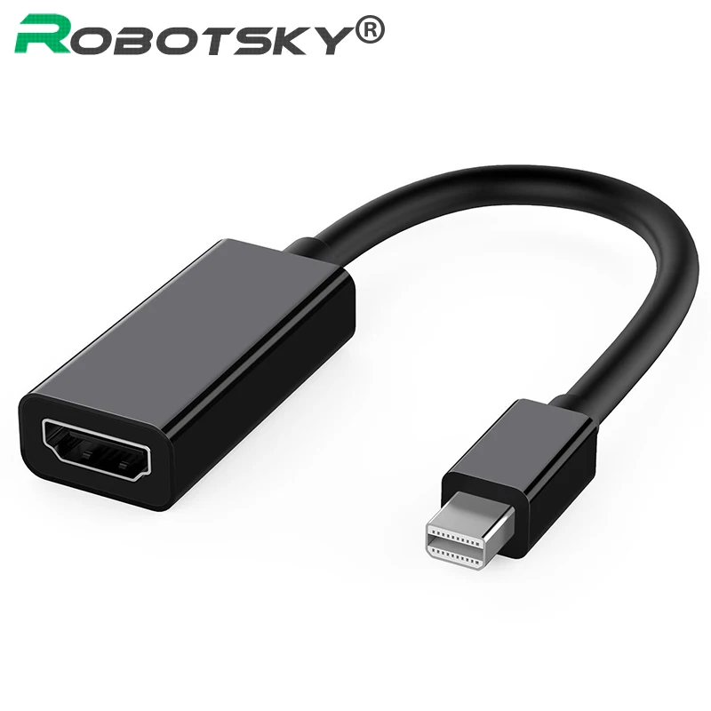 Кабель-преобразователь 1080P Mini DP в HDMI мини-порт дисплея переходник для Apple Mac Macbook Pro