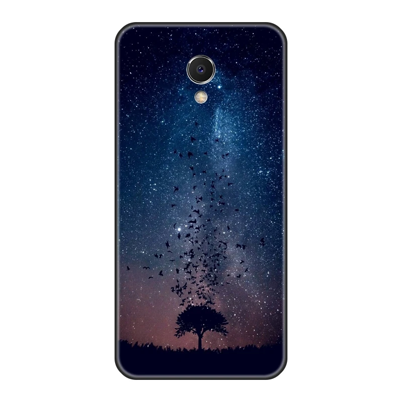 No.8 Soft TPU Case For Meizu M2 M3 M3S M5 M5C M5S M6 M6S M6T Black Star Space Silicone Phone Cases For Meizu M6 M5 M3 M2 Note Cover - Цвет: No.8
