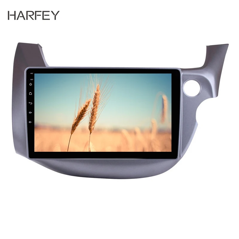 Harfey автомобильный Navi Android 8,1 HD 10,1 "gps стерео плеер для HONDA FIT JAZZ RHD 2007-2013 головное устройство с Bluetooth музыкой WiFi OBD2