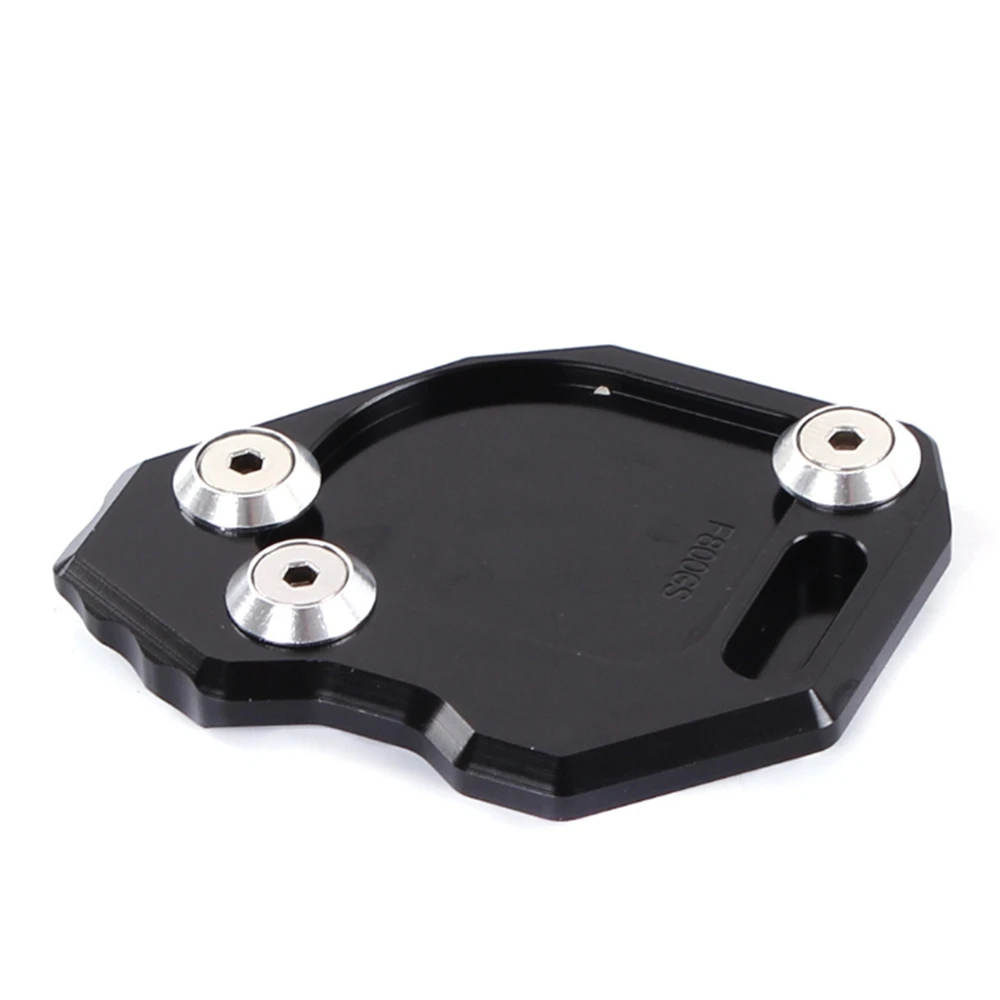 

Aluminum Motorcycle Side Stand Kickstand Sidestand Extension Enlarge Plate Pad Accessorie For BMW F800GS F800 GS 2008 2016