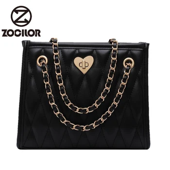 

Solid Color fashion Lattice Soft Leather Shoulder Bags For Women Chain Designer Lady Crossbody Bag Female Women Handbags