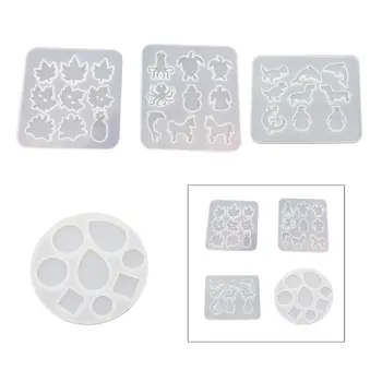 

Maple Leaf Gems Shape Molds Jewelry Making DIY Epoxy Resin Mould Silicone Mold