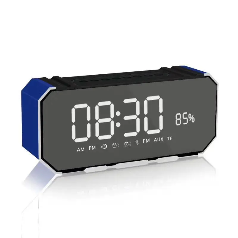Беспроводной светодиодный дисплей часы портативный Bluetooth динамик беспроводной стерео бар динамик поддержка времени дисплей Будильник fm-радио