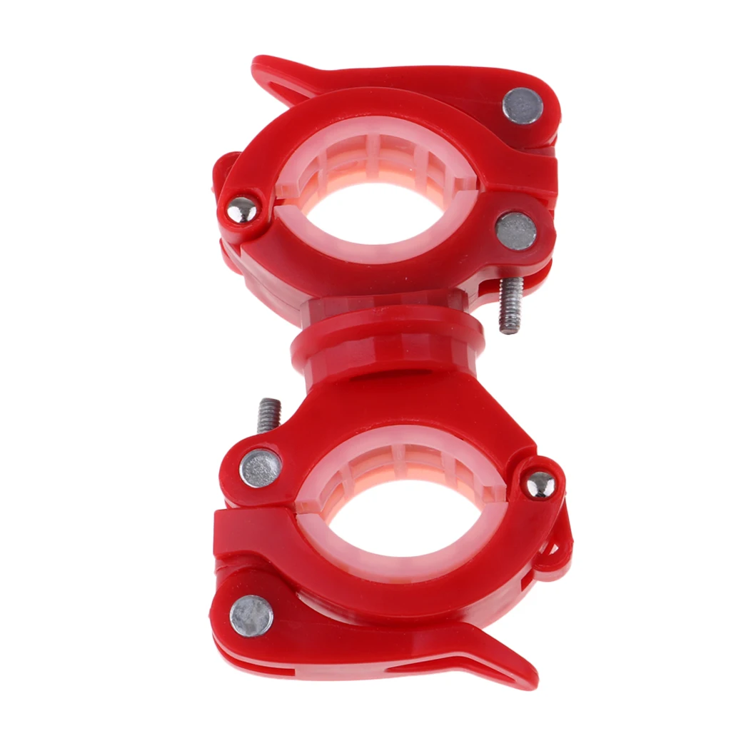 Bike Flashlight Torch Clamp/Bicycle Air Pump Clip Holder/Cycling Light Torch Grip Bracket, Reliable and Easy to Use