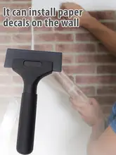 Aliexpress - Multi-function Car Scraper With Rubber Handle Lightweight Scraper Long Handle Window Cleaning Car Wrap Scraper And Film Tool