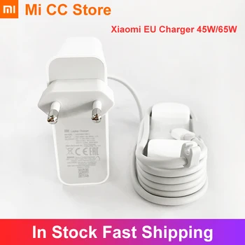 

Orignial Xiaomi Charger 65W USB-C Output Quick Charge Type-C Port Leptop Charger EU Plug Adapter For Redmi 9 Note 9 Pro