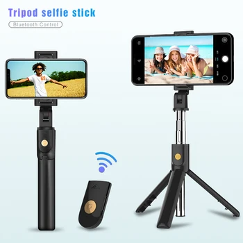

Bluetooth Control Selfie Stick Tripod Controller Remote Photograph Selfie Tripod Artifact Rod For iPhone Samsung Huawei Xiaomi