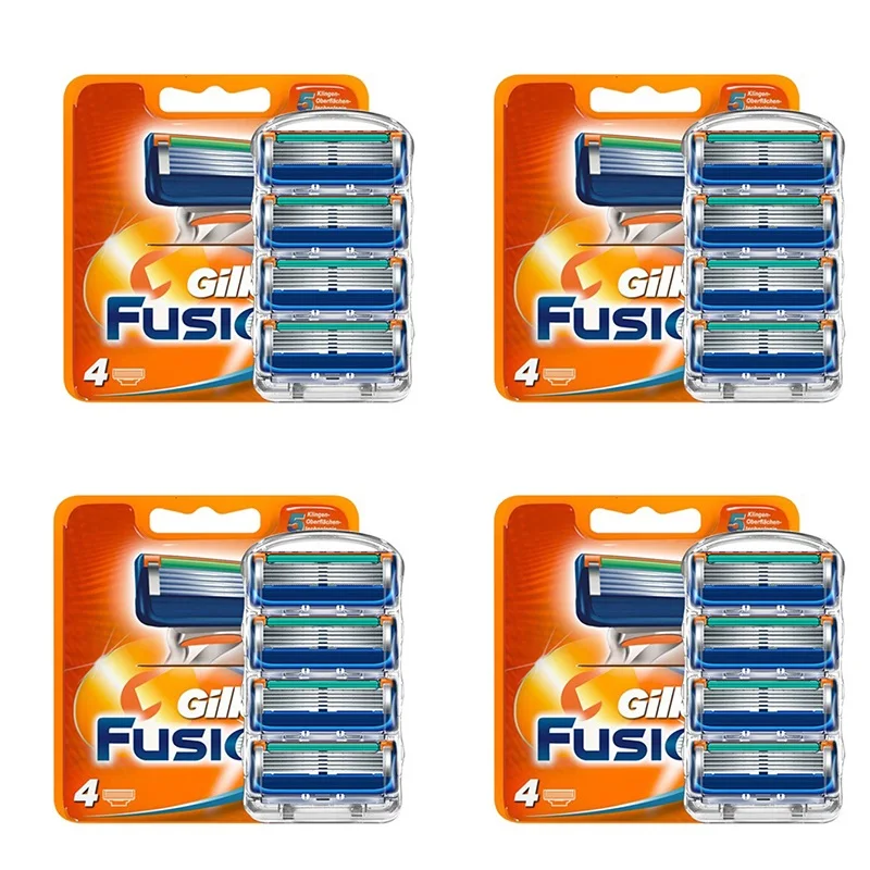 

16/12/8pcs Shaving blade safety razor blade Replaceable blade Cassette for shaving Gillette Fusion 5