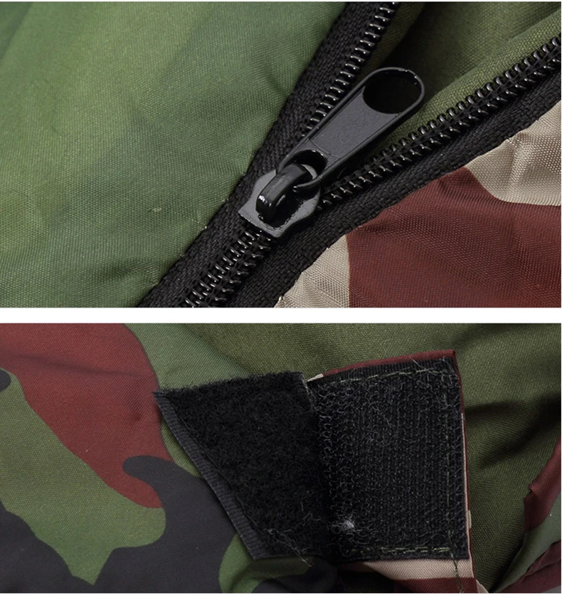 Bolsa de Dormir Bolsas de Dormir ao ar Algodão Acampamento Envelope Estilo Exército Militar Camuflagem Livre Quente Viajar Caminhadas Xa380b 11 Algodão acampamento saco de dormir envelope estilo