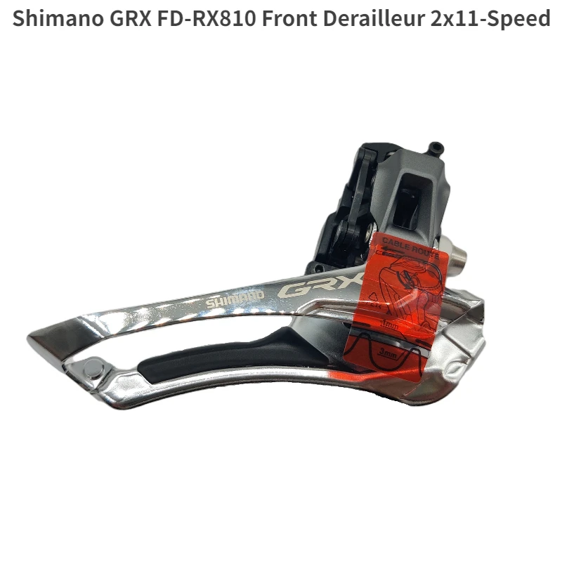Shimano GRX RX810 2x11-speed Front Derailleur FD-RX810 Braze On
