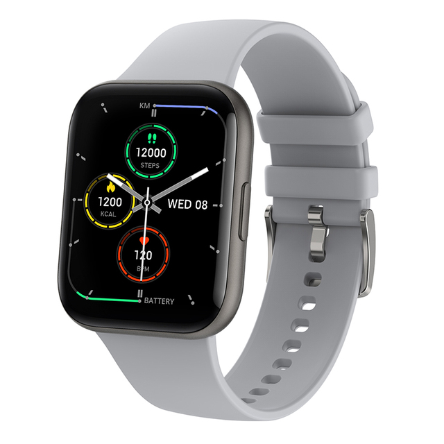 New Women Smart Watch Men 1.69inch Full Touch Heart Rate Monitoring Fitness Tracker IP68 Waterproof Ladies Smartwatch Women