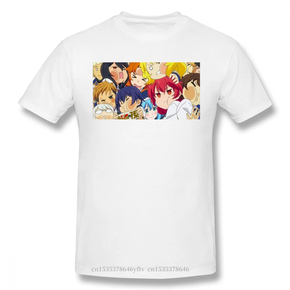 

Everyone Black Wise Man's Grandchild Shin Sicily Maria Anime Homme Pure Cotton Oversized Short Sleeve T-shirt