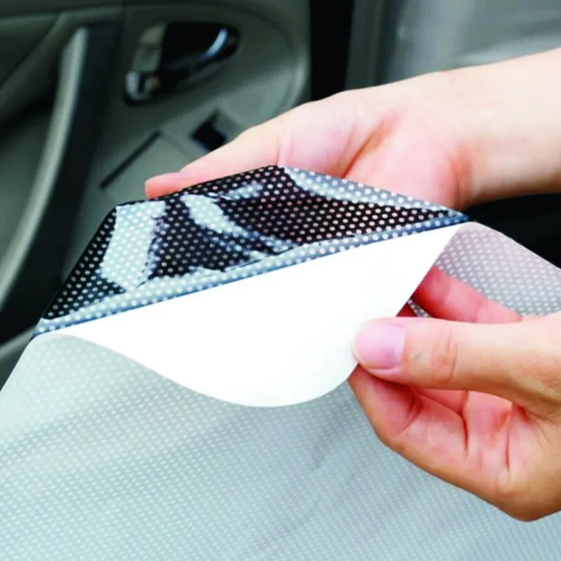 

2PCS Car Sun Shades Film Sun Protection Window Cover DIY Black PVC Sunshade Side Window Shield pvc sunshade side window shield
