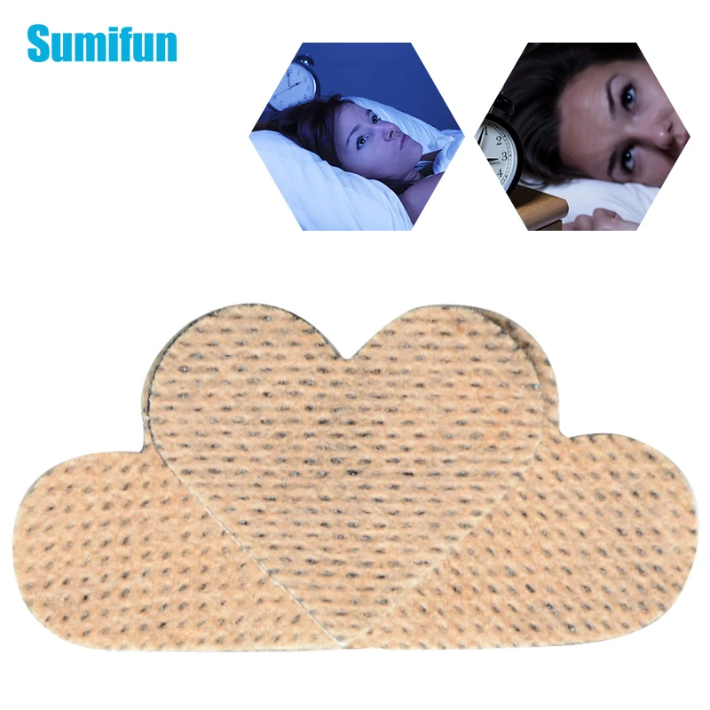 

12Pcs Sumifun Medical Sleep Plaster Improve Insomnia Relieving Stress Anxiety Soothe Mood Body Relax Sticker Health Care D2718
