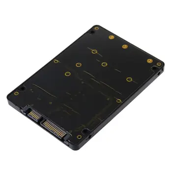

2 In 1 NGFF M.2 B+M Key Mini PCI-E or mSATA SSD to SATA III Adapter Card for Full Msata SSD/ 2230/2242/2260/22x80 M2