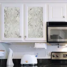 Стеклянная наклейка с геометрическим узором, статическая защита конфиденциальности, съемные многоразовые Многоразовые украшения для дома 17,7" by78. 7"