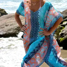 Наряд кафтан на пляж парео саронги сексуальная накидка шифон Бикини Купальники Туника купальник купальный костюм накидка халат De Plage# Q8