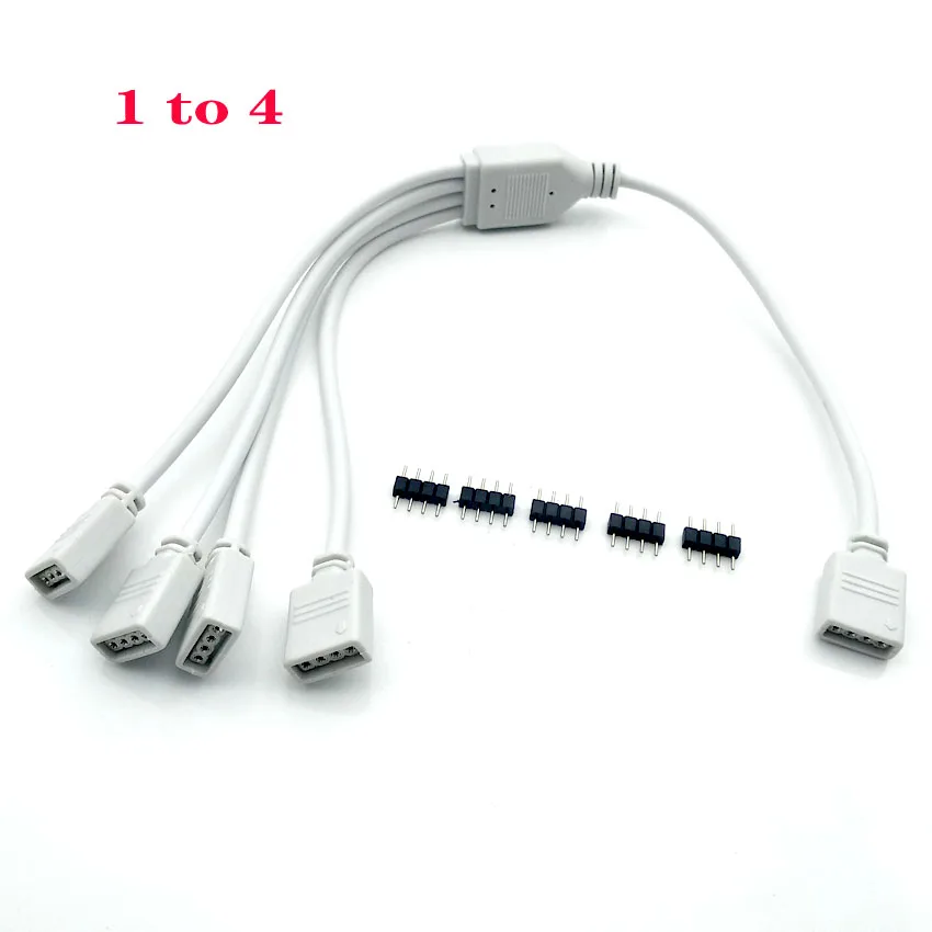 1 TO 2 <> 1 TO 3 <> 1 TO 4 RGB LED Strip SPLITTER CABLE 