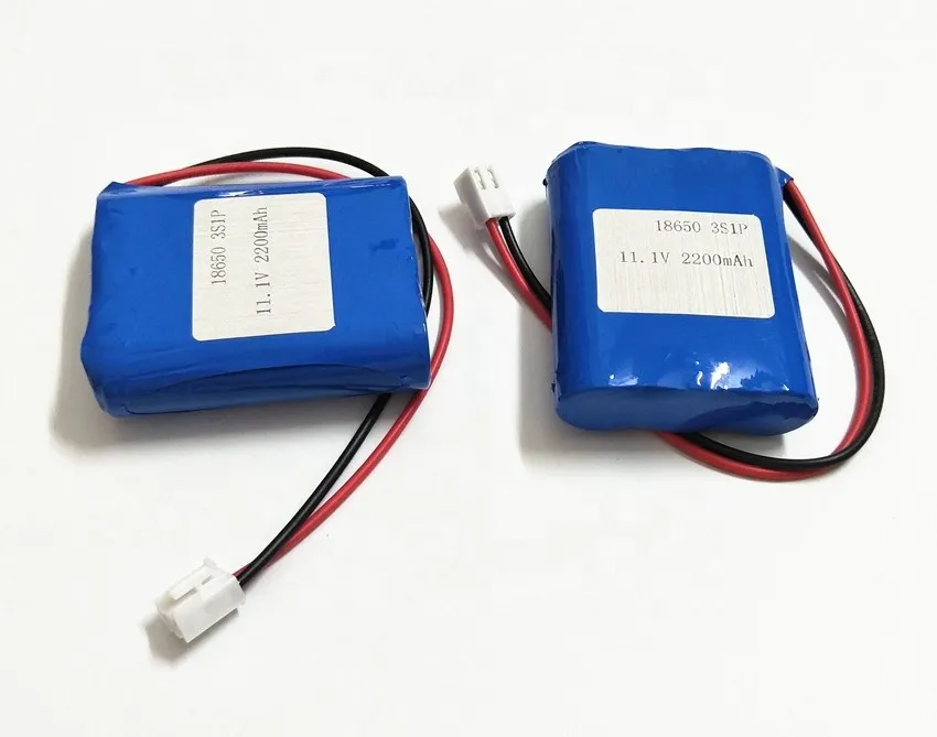 11 1 V 2200mAh 3S1P 18650 перезаряжаемая литий ионная батарея с печатной платой и