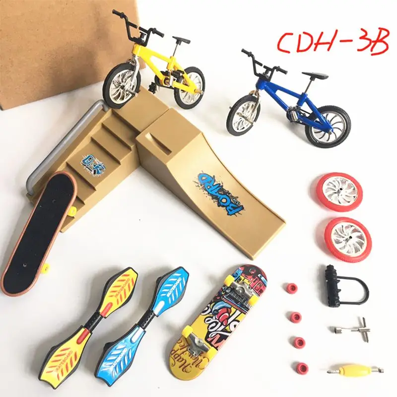 Toy Skateboard Scooter Bike Kids Mini Educational-Toys Childrens Adult 1set