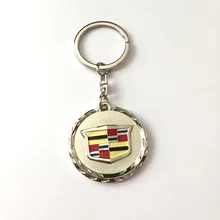 Цена по прейскуранту завода-изготовителя прямые продажи выдалбливают Cadillac автомобильный брелок с логотипом, брелок автомобиля Подарочная рекламная продукция