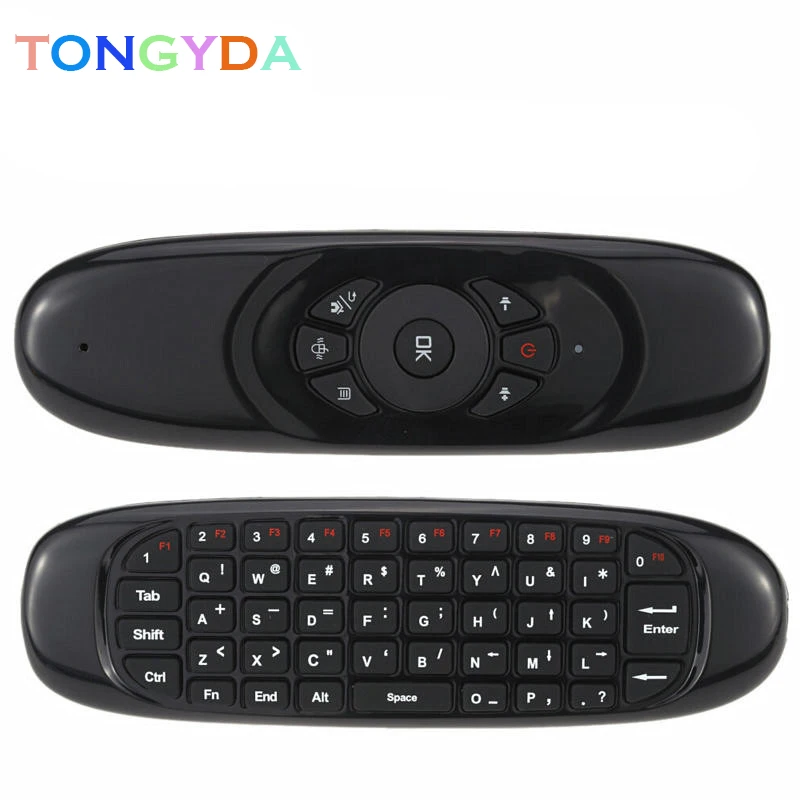 C120 2 4 ГГц Беспроводная Fly Air mouse Русский Английский перезаряжаемая клавиатура