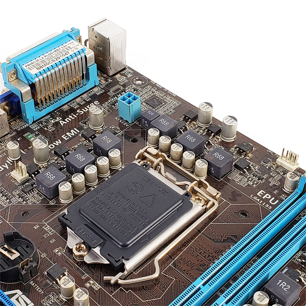 Ceny Asus P8H61 M LE pulpitu płyta główna H61 gniazdo LGA 1155 dla rdzenia i3 i5 i7 DDR3 16G SATA2 USB2.0 uATX oryginalne używane płyty głównej płyta główna