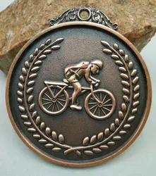 Souvenir de la capacité de communication en métal, médaille de cyclisme, cadeau, pièce de monnaie, couronne impériale, artisanat, meilleur souvenir du monde, métal 