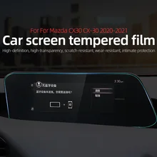 

Screen Tempered Film For Mazda CX30 CX-30 2020-2021 Car Navigation GPS Protector Accessories