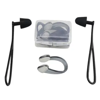 

Balight Soft Silicone Swimming Set Waterproof Nose Clip Ear Plug Ear Plug Protection Tool Swimming Accessories