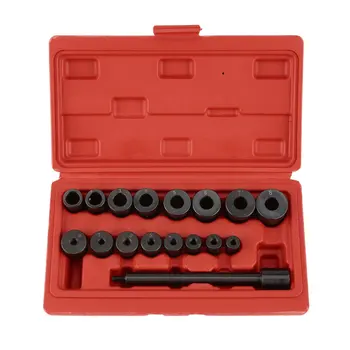 

17 Pcs Universal Clutch Aligning Tool Kit Pilot Bearing Set Alignment Setting Tool for Auto Cars & Vans Garage Tool Set